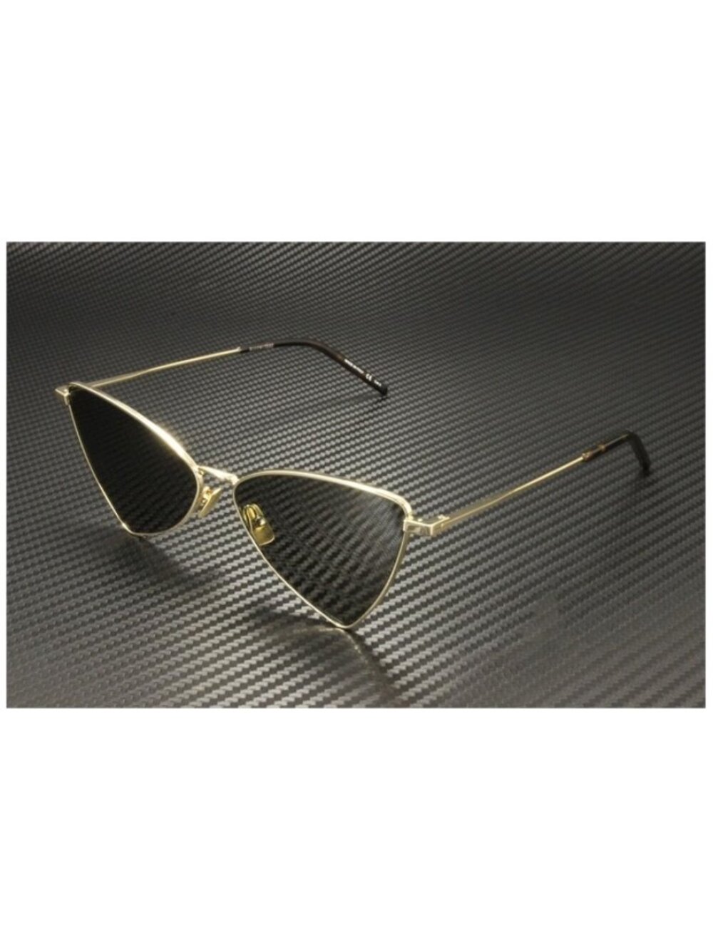 New Yves Saint Laurent Men Gold Sunglasses 58- 13-